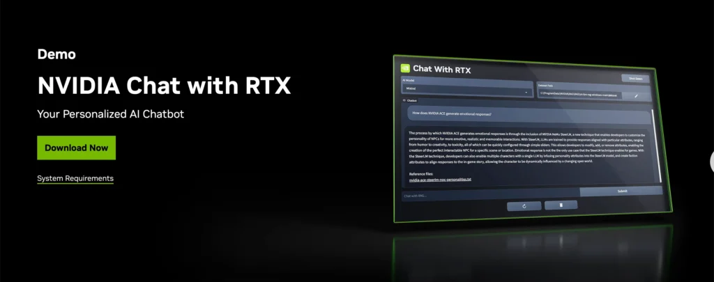 Nvidia's Chat With RTX 